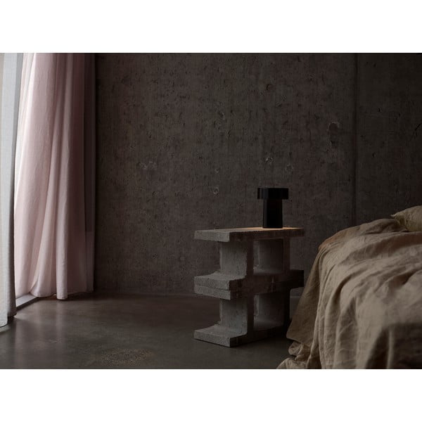 Čierna plastová LED stolová lampa (výška 18 cm) Oblong – Zone-image-1