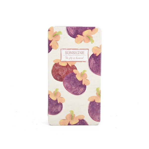 Plechový zápisník Sunshine, baklažán