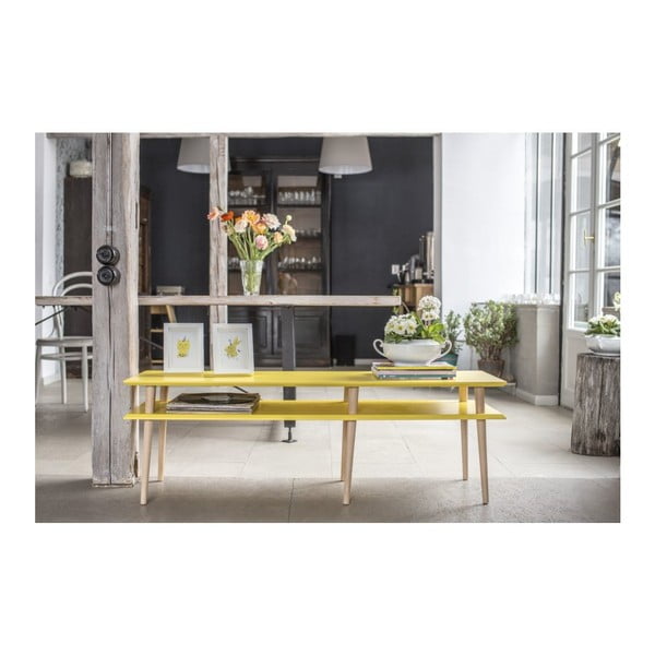 Biely konferenčný stolík Ragaba Mugo, dĺžka 119 cm-image-1