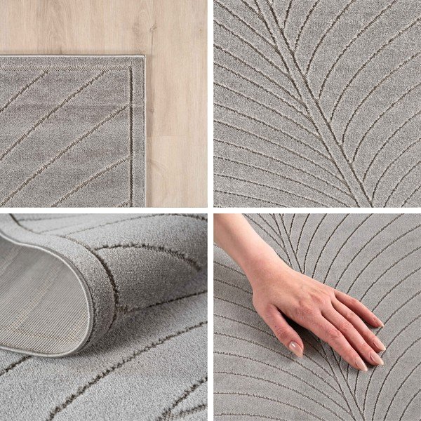 Vnútorný a vonkajší koberec v striebornej farbe 140x200 cm Nova 1204 – Ayyildiz Carpets-image-2