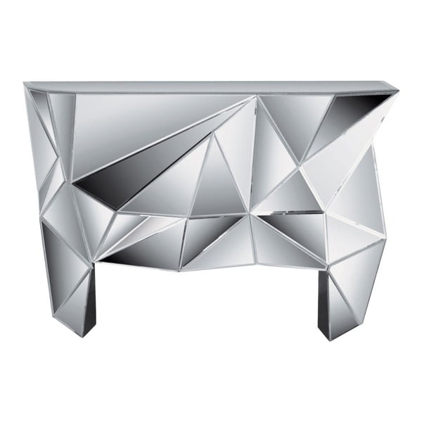 Sklenený konzolový stolík Kare Design Prisma