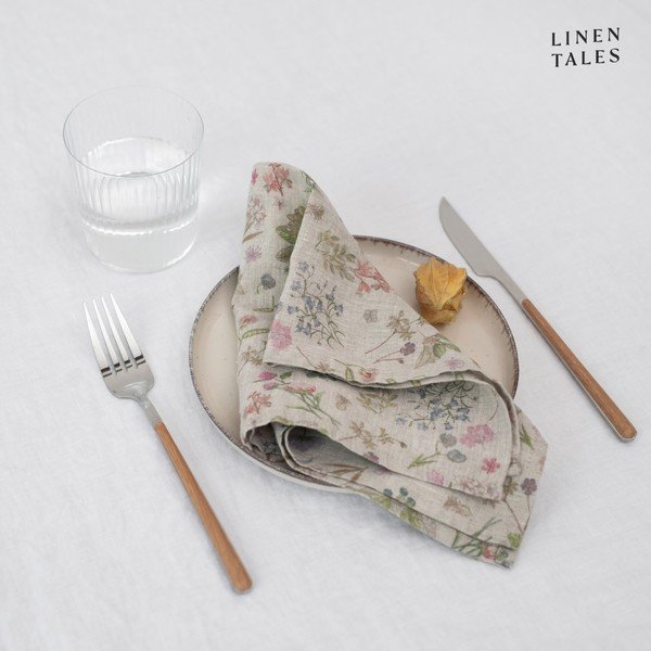 Ľanové obrúsky v súprave 2 ks Botany 2 – Linen Tales-image-1