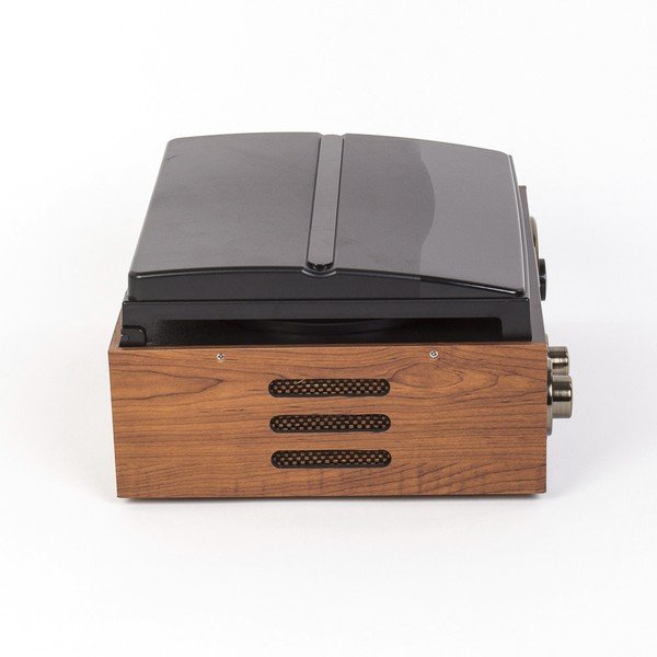 Čierny gramofón s rádiom GPO Empire Black TG-192-image-2