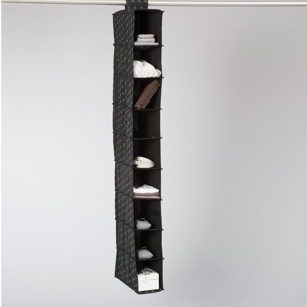 Čierny závesný organizér s 9 priehradkami Compactor Garment-image-2