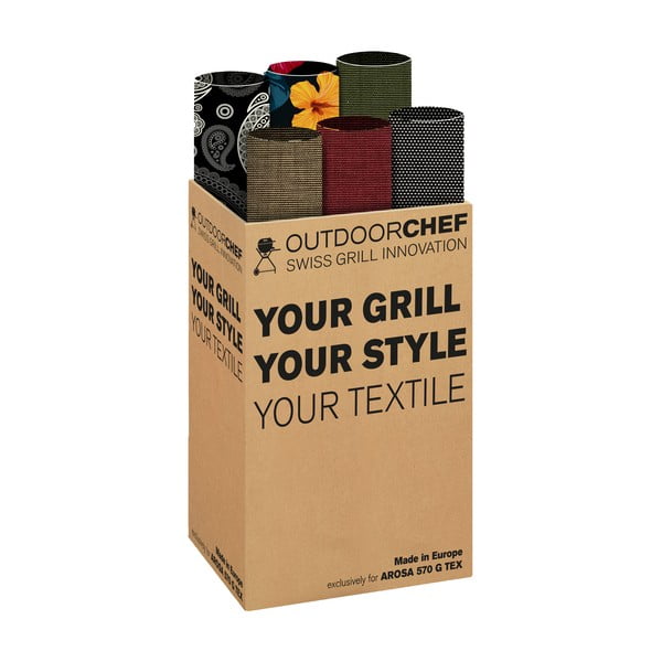 Sivý ochranný obal na gril 238x0.2x58 cm Arosa - Outdoorchef-image-2