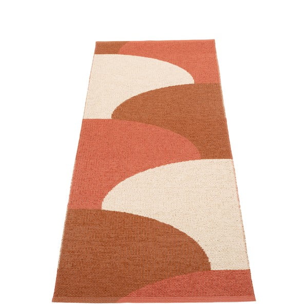 Vnútorný a vonkajší behúň v tehlovej farbe 70x180 cm Hill Brick Rust – Pappelina