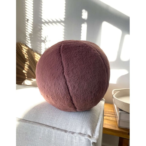 Dekoračný vankúš z mikroplyšu ø 25 cm Top – Mioli Decor-image-4