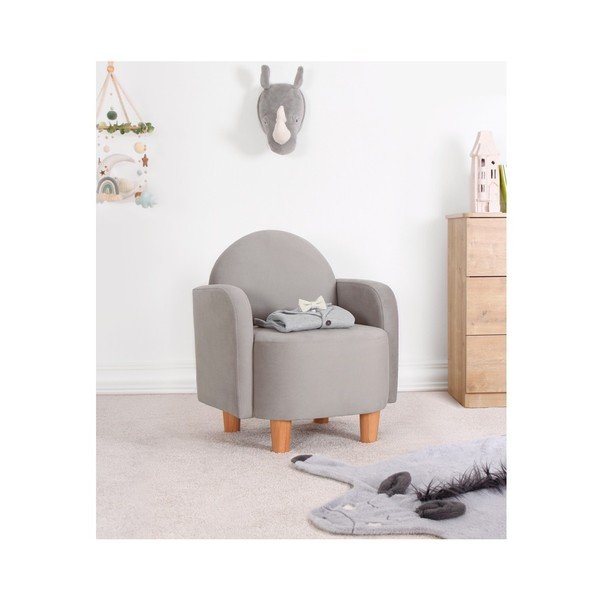 Sivé detské kresielko Nock – Artie-image-2