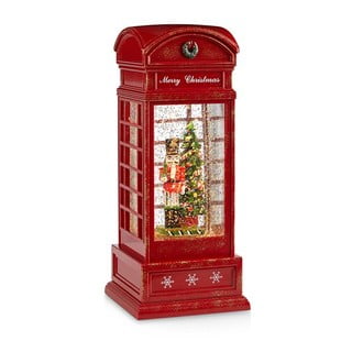 Červená vianočná svetelná dekorácia Markslöjd Mister Telephone