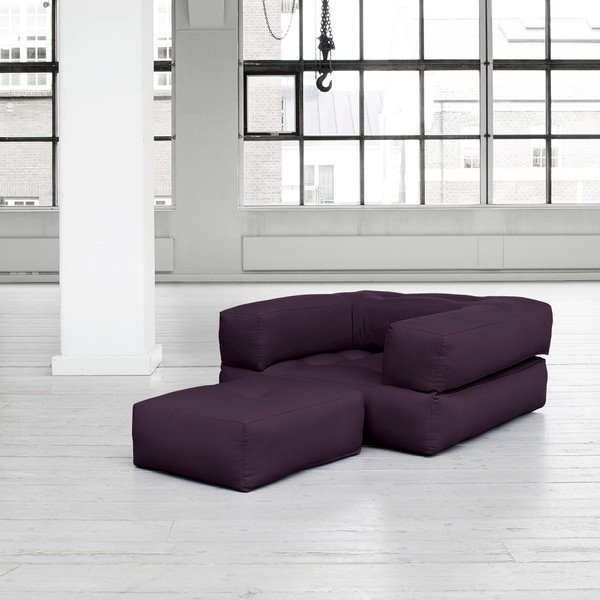 Variabilné kreslo Karup Cube Purple