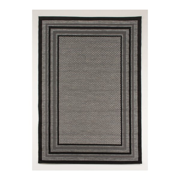 Sivý koberec vhodný do exteriéru Casa Natural, 140 × 75 cm