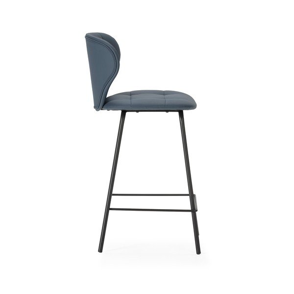 Tmavosivé barové stoličky v súprave 2 ks (výška sedadla 67 cm) Maura – Marckeric-image-3