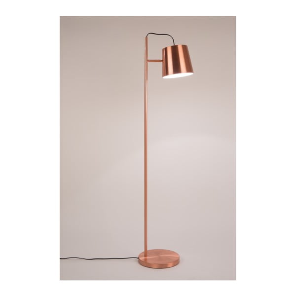 Stojacia lampa v medenej farbe Zuiver Buckle Head-image-2