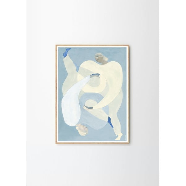 Plagát 50x70 cm Hold You - Blue – Sofia Lind – The Poster Club-image-4