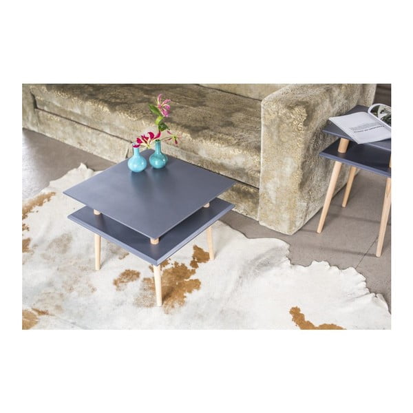 Biely konferenčný stolík Ragaba Square, 55 × 55 cm-image-2