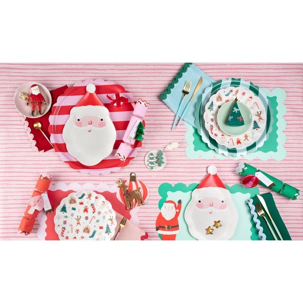 Vianočné crackery v súprave 6 ks Honeycomb  – Meri Meri-image-1