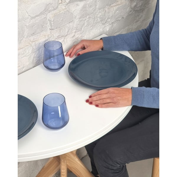 Okrúhly rozkladací jedálenský stôl 65x90 cm Jubi – Ragaba-image-1