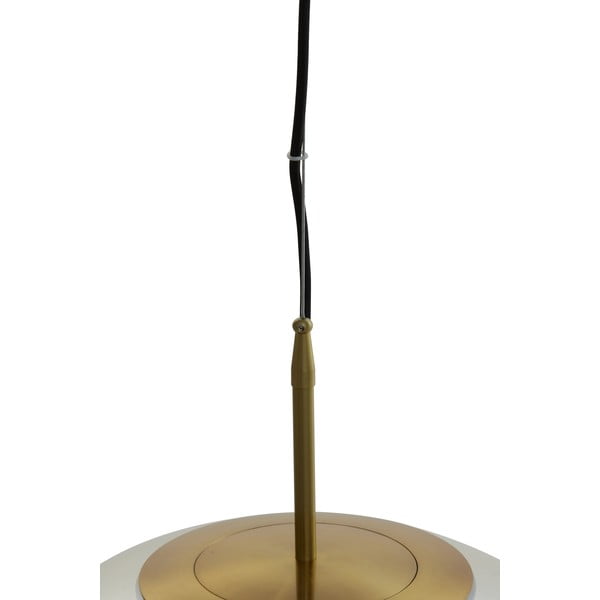 Závesné svietidlo v bronzovej farbe so skleneným tienidlom ø 48 cm Medina – Light & Living-image-4
