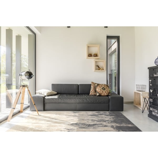 Sivo-béžový vlnený koberec 200x300 cm Niagara graphite – Agnella-image-1