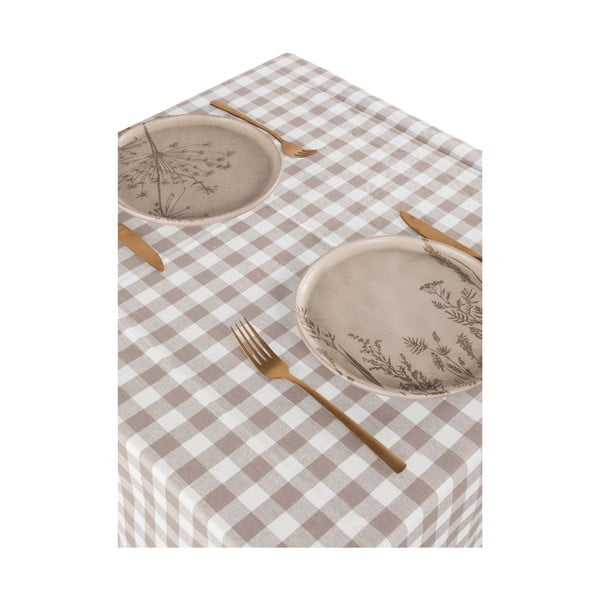 Bavlnený obrus 150x150 cm Gingham – Tiseco Home Studio-image-1