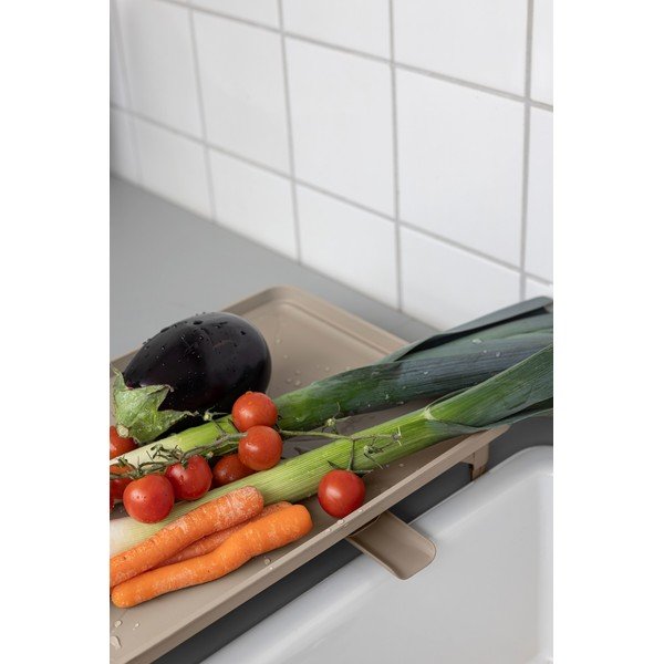 Béžový dvojposchodový odkvapkávač 42x29 cm Dry-It – Mette Ditmer Denmark-image-3