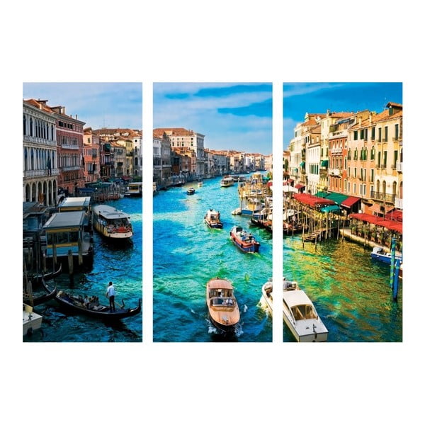 3-dielny obraz Benátky