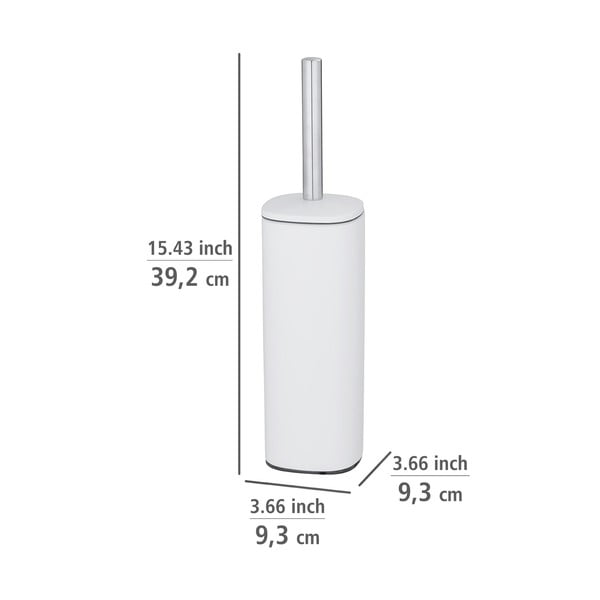 Biela toaletná antikoro kefa Wenko Alassio-image-1