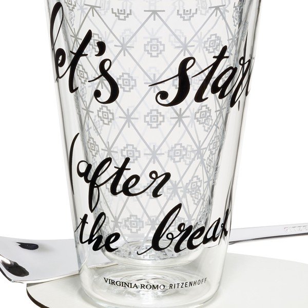 Set na latte s pohárom s dvojitou stenou Ritzenhoff Virginia Romo, 260 ml-image-2