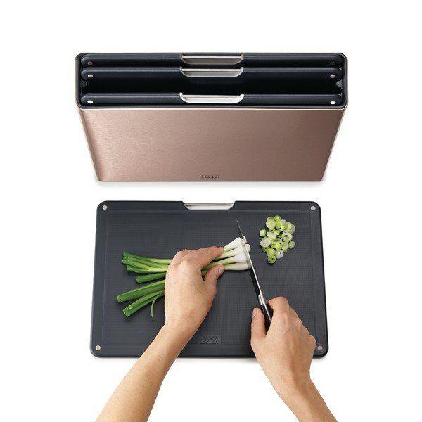 Dosky v súprave 4 ks so stojanom 7x35.5 cm Folio – Joseph Joseph-image-4