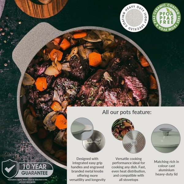 Kastról na pečenie s pokrievkou 3,2 l Signature Range – Cooksmart ®-image-2