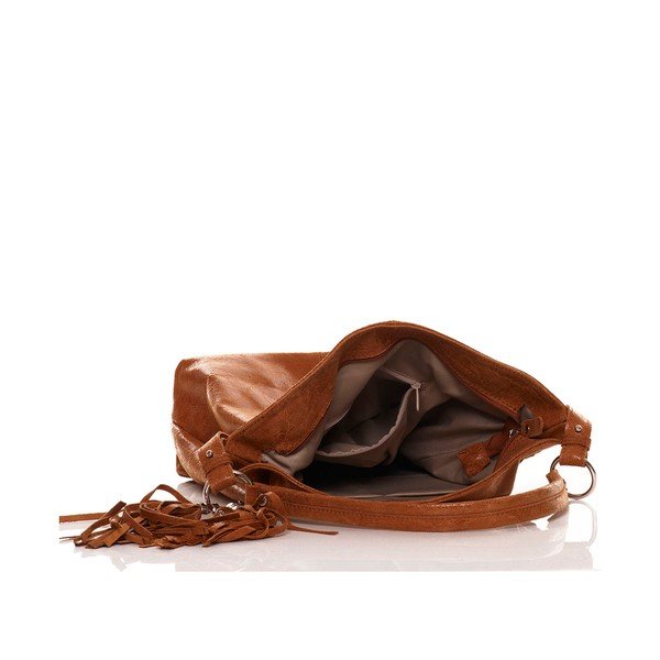 Kožená kabelka Hobo Tan-image-2