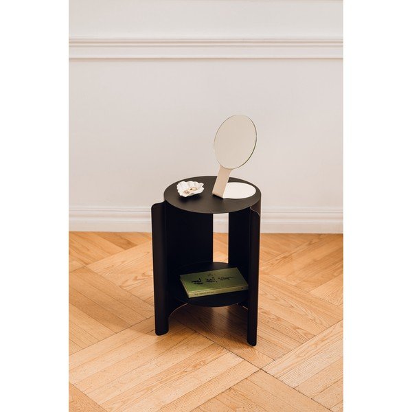 Kovový okrúhly odkladací stolík ø 32 cm Wa – noo.ma-image-4