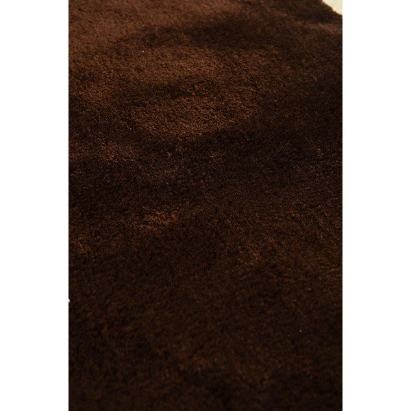 Tmavohnedá kúpeľňová predložka ø 90 cm Havai – Foutastic-image-3