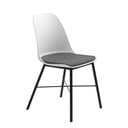 Biela jedálenská stolička Unique Furniture Whistler