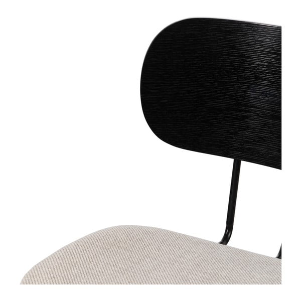 Bielo-čierne jedálenské stoličky v súprave 4 ks Cleo – Ixia-image-4