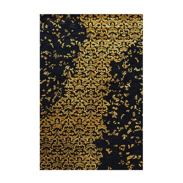 Vlnený koberec New Jersey Gold, 153x244 cm