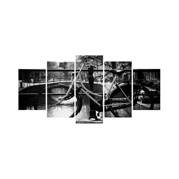 Viacdielny obraz Black&White no. 58, 100x50 cm