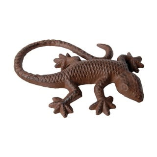 Liatinová dekorácia Esschert Design Jašterička, 10,4 × 15,1 cm