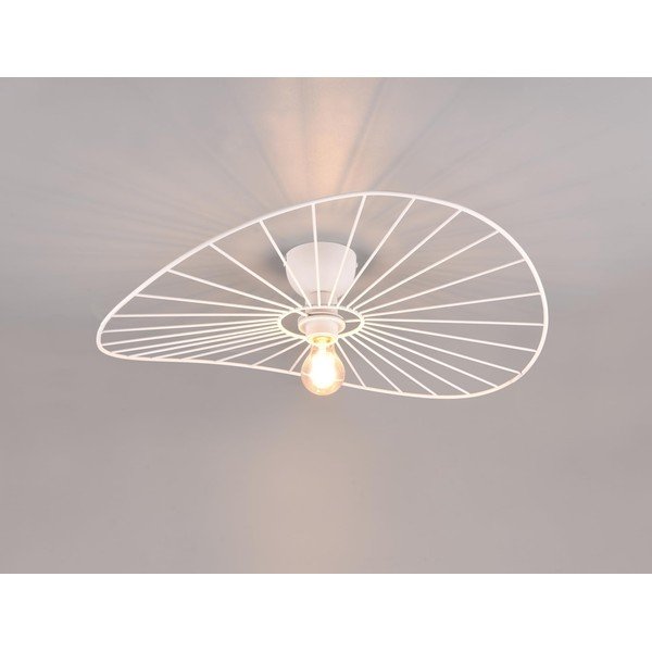 Biele stropné svietidlo ø 60 cm Chapeau – Reality-image-1