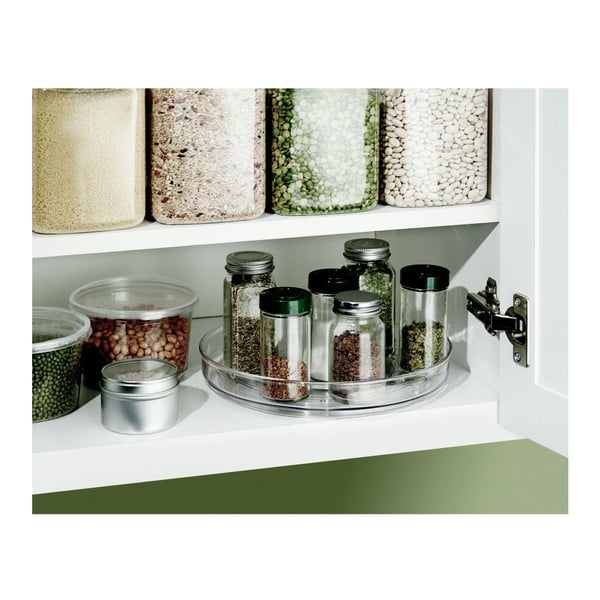 Otočný plastový organizér na koreničky ø 23 cm Linus – iDesign-image-4