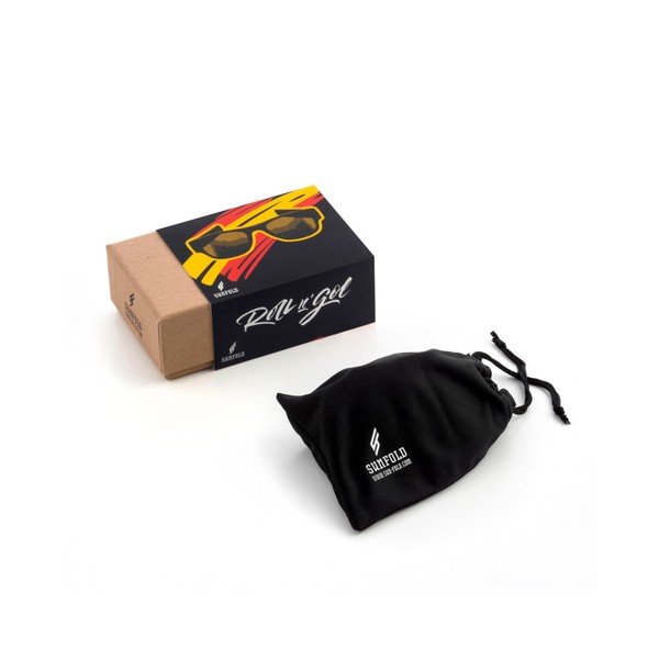 Čierne zrolovateľné slnečné okuliare InnovaGoods Sunfold Mondial Spain-image-3