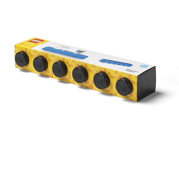 Detská čierna nástenná polička LEGO® Sleek-image-2