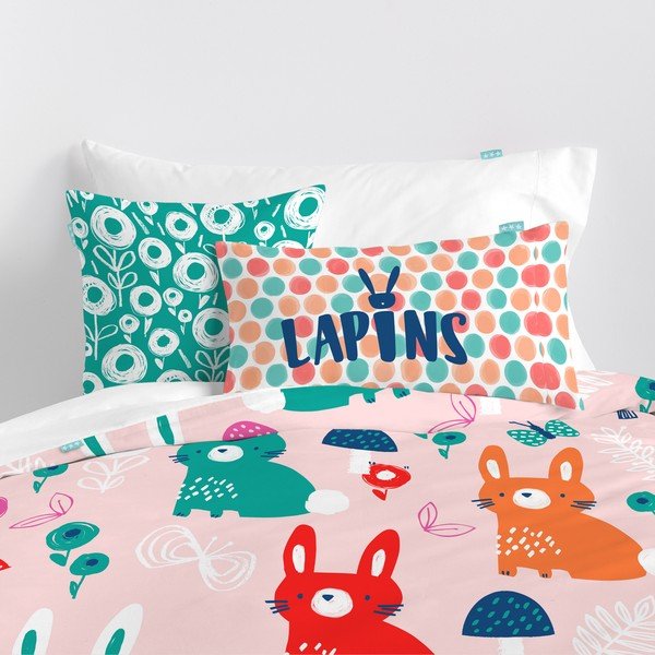 Obliečky Lapins, 140 × 200 cm-image-1