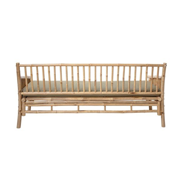 Bambusová záhradná pohovka v béžovo-prírodnej farbe Sole – Bloomingville-image-2