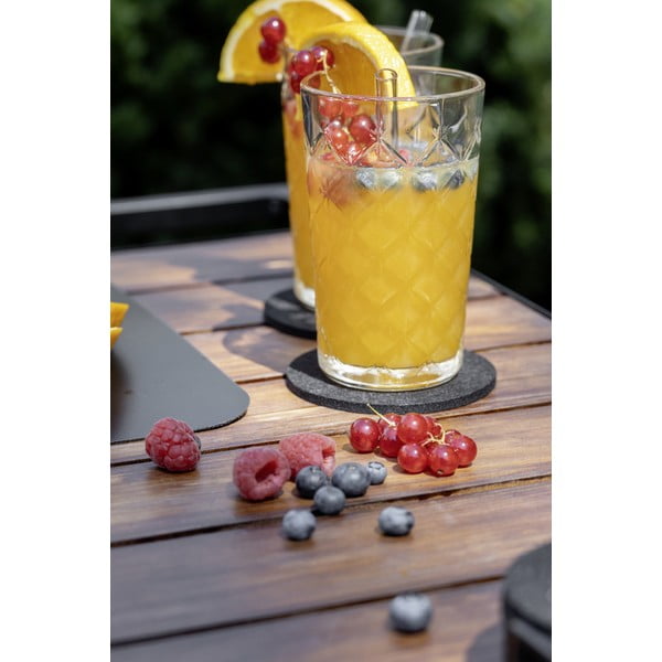 Čierne tanieriky v súprave 8 ks so stojanom - Wenko-image-3