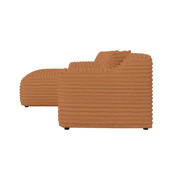 Menčestrová rohová pohovka v terakotovej farbe (ľavý roh/s leňoškou) Martin – Ropez-image-3