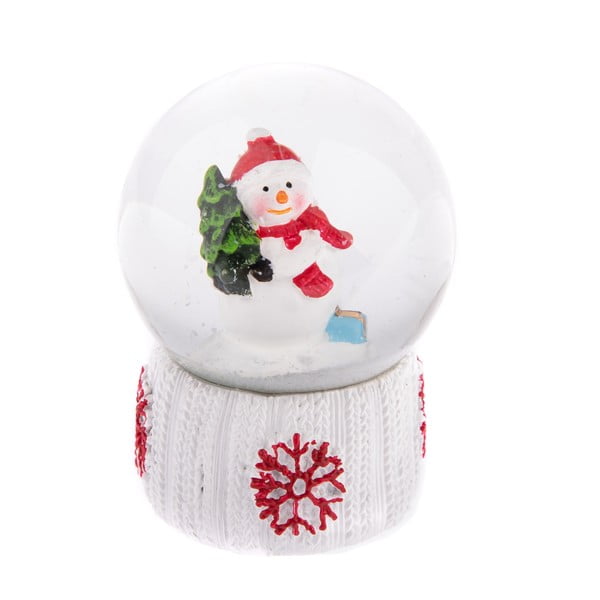 Snežiaca dekorácia so snehuliakom Dakls