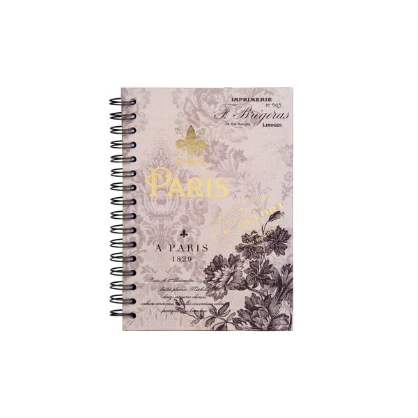 Špirálový zápisník Tri-Coastal Design Paris 1829
