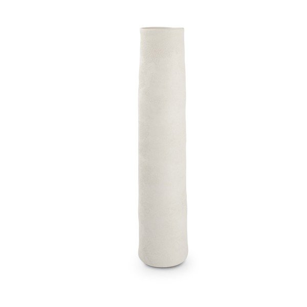 Biela keramická vysoká váza (výška  50 cm) Cone – S|P Collection