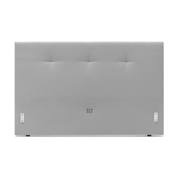 Svetlosivá čalúnená dvojlôžková posteľ s roštom 180x200 cm Tory - Bobochic Paris-image-3